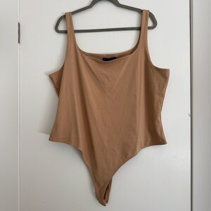 Banana Republic Tan Bodysuit Tank - NEW WITH TAGS